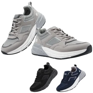 FitVille Newest Running Shoes for Men 4E Wide Width Sneakers with Arch Support for Flat Feet Heel Pain Relief Plantar Fasciitis